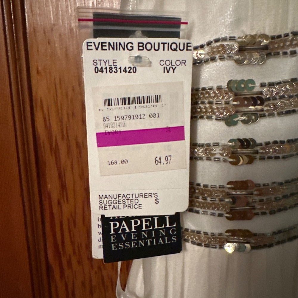 NEW Arianna Papell dress (tags on) - Picture 2 of 5